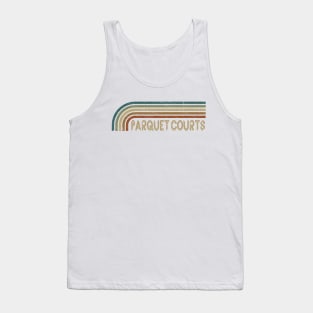 Parquet Courts Retro Stripes Tank Top